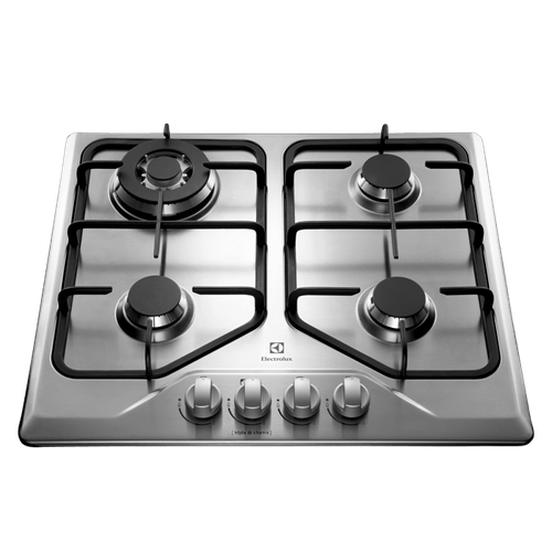 Cooktop 4 bocas cor Inox a Gás Electrolux (GT60X) Menor preço em Cooktop 4 bocas cor Inox a Gás Electrolux (GT60X)