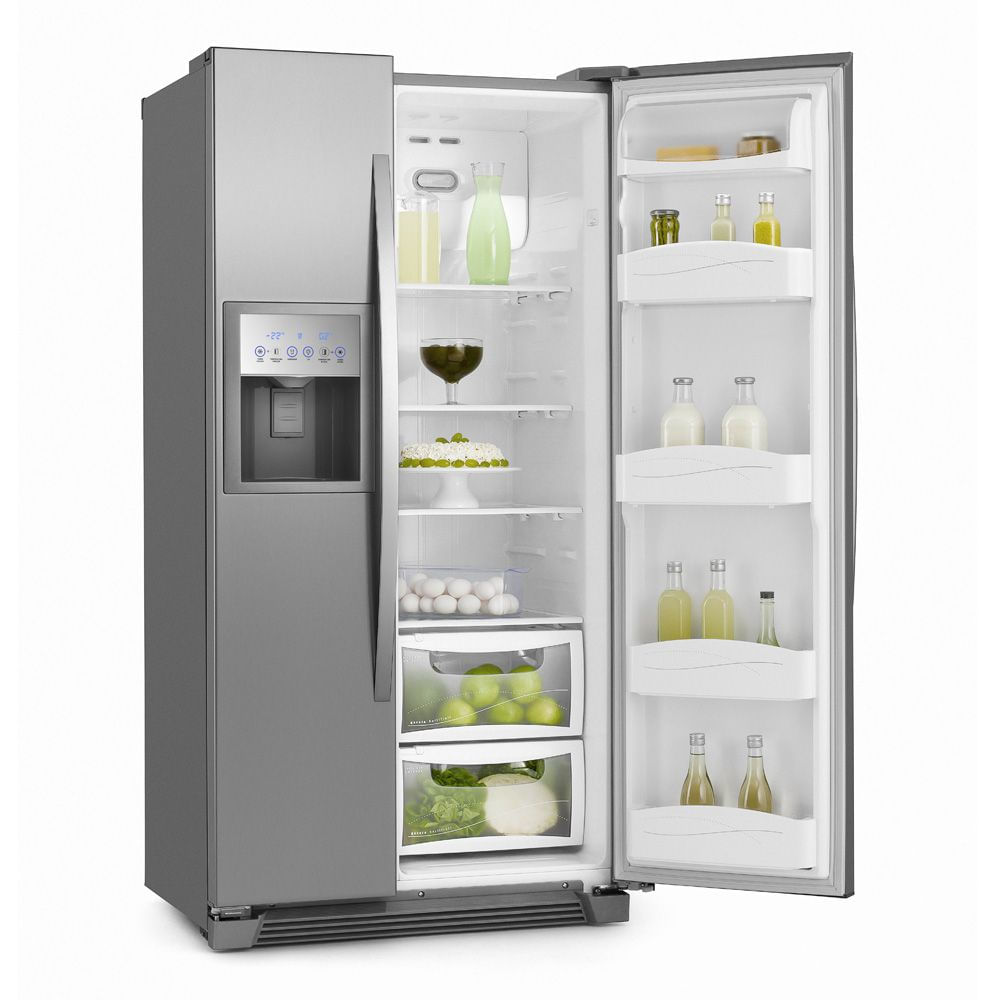 ... Refrigerador Side By Side Frost Free 504L Titanium (SS72X) ...