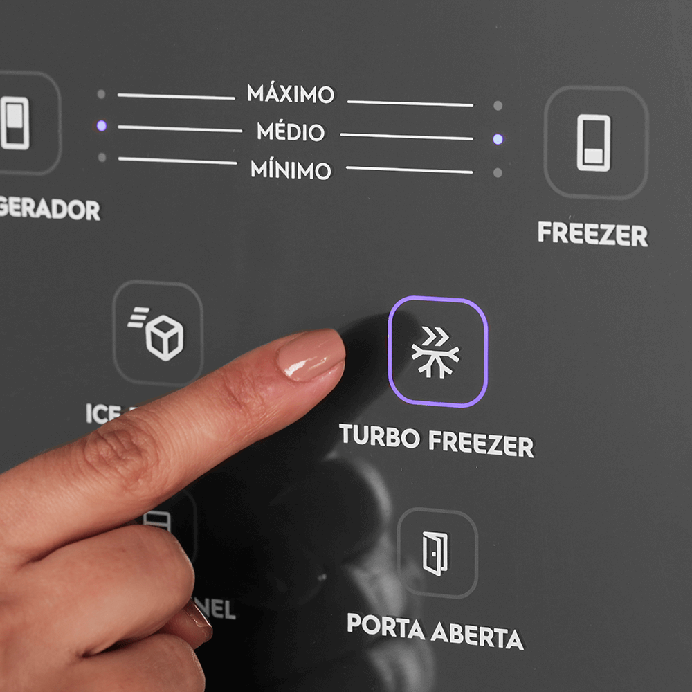 Geladeira Refrigerador French Door Electrolux 579l Inox Dm84x Geladeira Refrigerador French Door Electrolux 579l Inox Dm84x