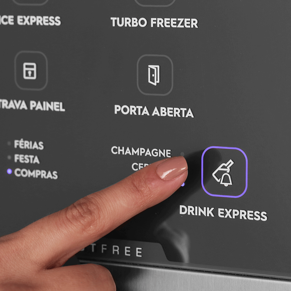 Geladeira Refrigerador French Door Electrolux 579l Inox Dm84x Geladeira Refrigerador French Door Electrolux 579l Inox Dm84x