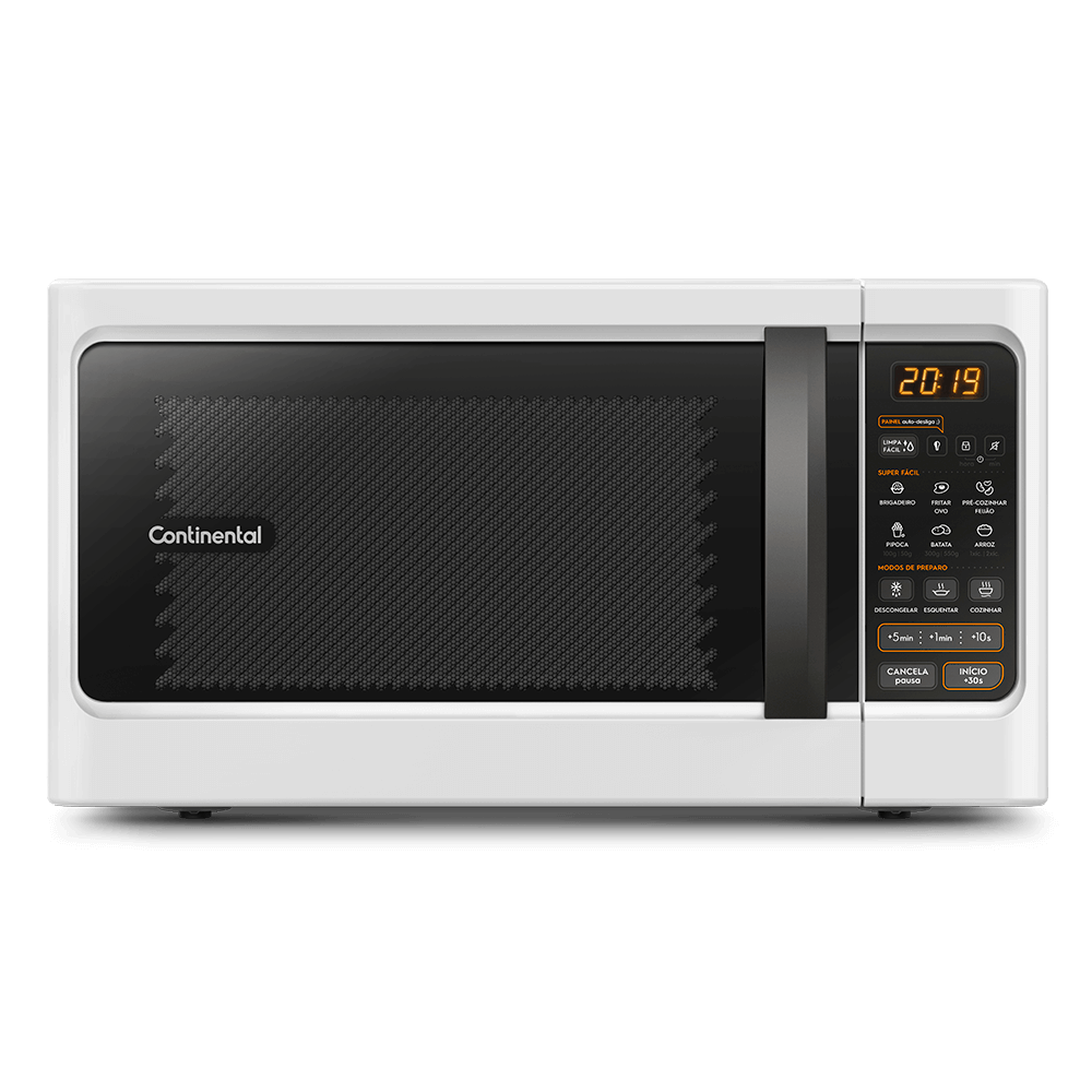 Micro-ondas Continental Branco 34 Litros com Função Descongelar (MC34B)