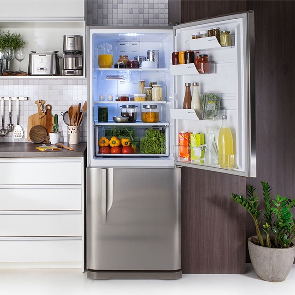 Geladeira Frost Free Inverse Inverter Inox 454L IB53X - Electrolux