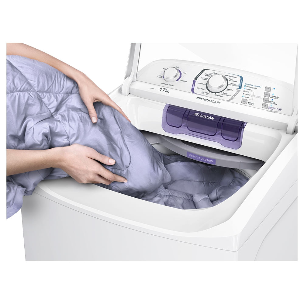 Máquina De Lavar 17kg Premium Lavadora Lpr17 Electrolux 8400