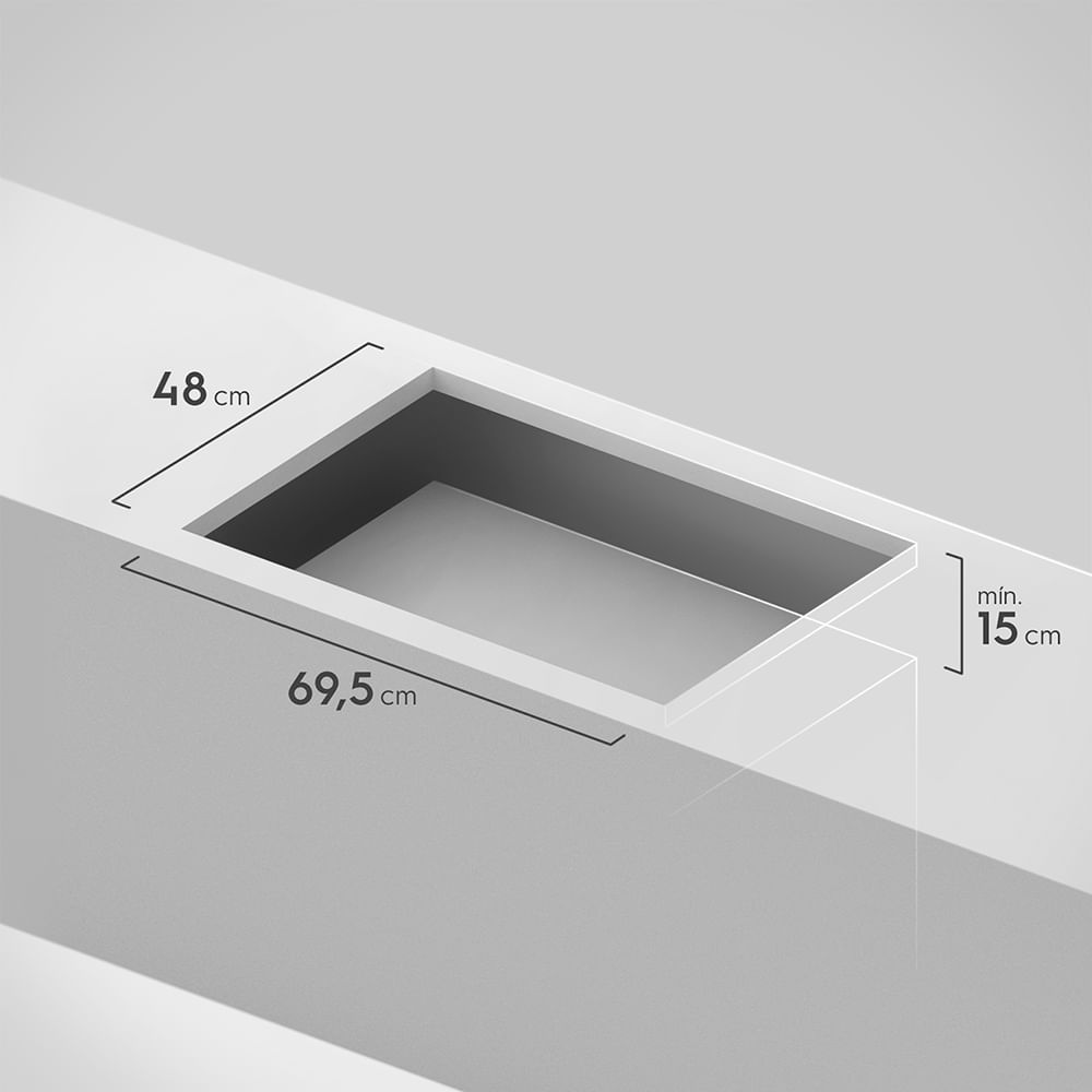Cooktop a Gás 5 Bocas Prata Home Pro Electrolux (GC75U) Electrolux