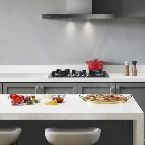 Cooktop a Gás 5 Bocas Prata Home Pro Electrolux (GC75U) Electrolux Electrolux