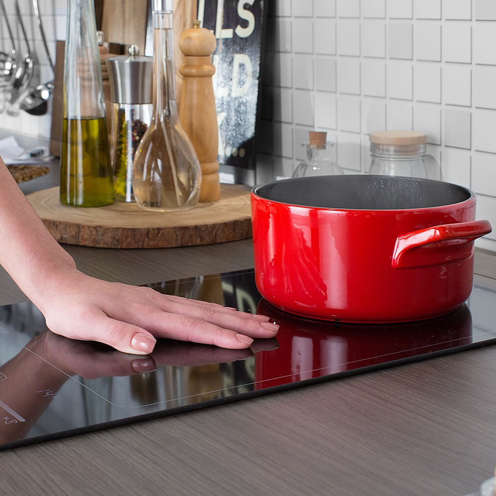 Cooktop Dominó 2 Bocas de Indução com painel touch Electrolux