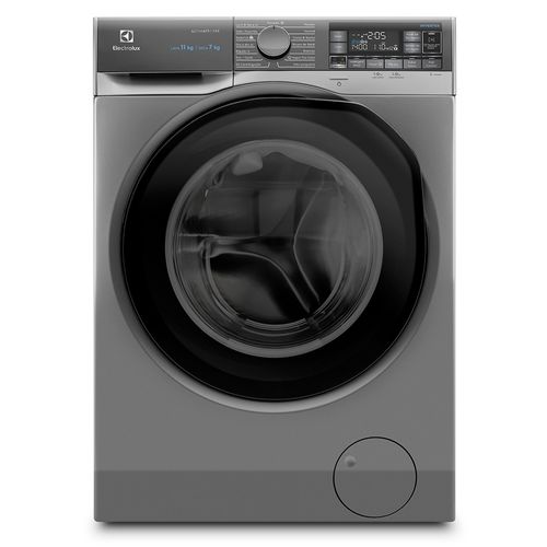 Lava e Seca Electrolux 11Kg Inox Perfect Care Inverter com Água Quente/Vapor (LSW11)