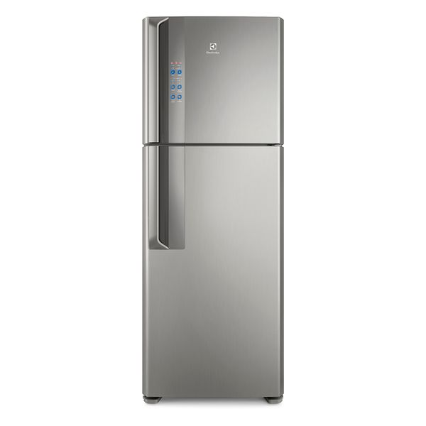 Geladeira Electrolux Frost Free 474L Duplex Cor Inox (DF56S) 127V
