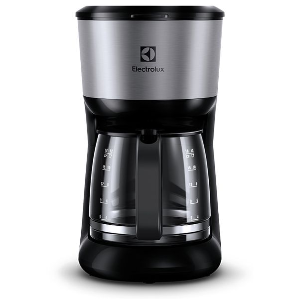 Cafeteira Elétrica Electrolux 30 Xicaras Love Your Day com Sistema Corta Pingos Cor Inox Preta (CMM20) 127V