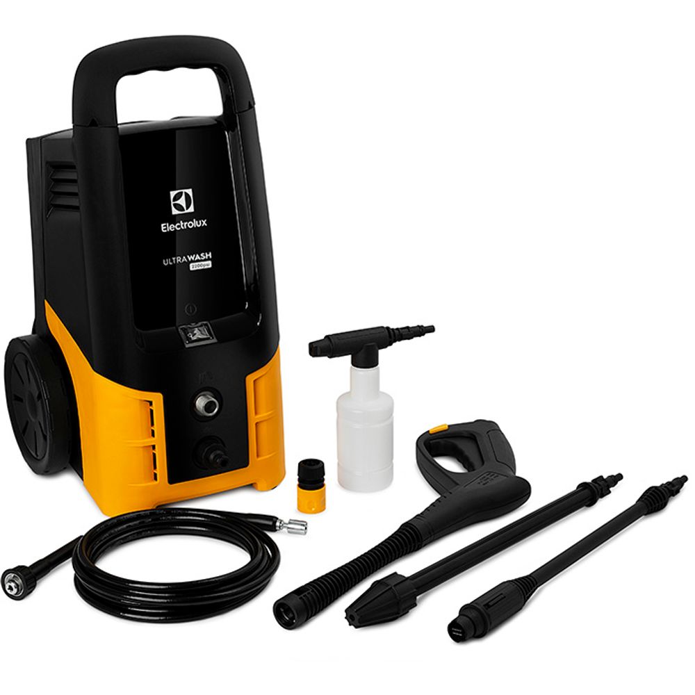 Lavadora de Alta Pressão Electrolux Ultra Wash 2200 PSI com Bico Turbo ...
