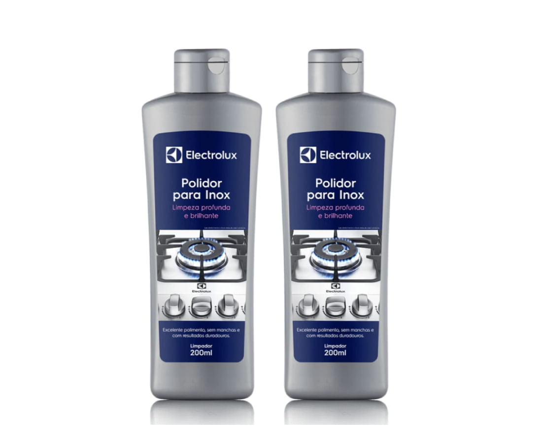 Kit Polidor para Inox Electrolux 200ml 2 unidades