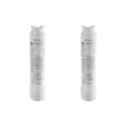 Kit Filtro de Água para Geladeira Electrolux DM85X, DM86X, DM86V, DM90X, DM91X, DQ90X, IQ8IS e IQ8IB (2 unidades)