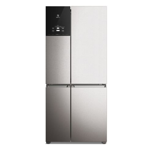 Geladeira Electrolux Frost Free Inverter 581L FlexiSpace 4 Portas Cor Inox Look (IQ8S)