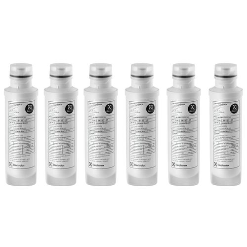 Kit Filtro/Refil Original de Água para Purificador Electrolux PA10N PA20G PA25G PA30G PA40G (6 unidades)