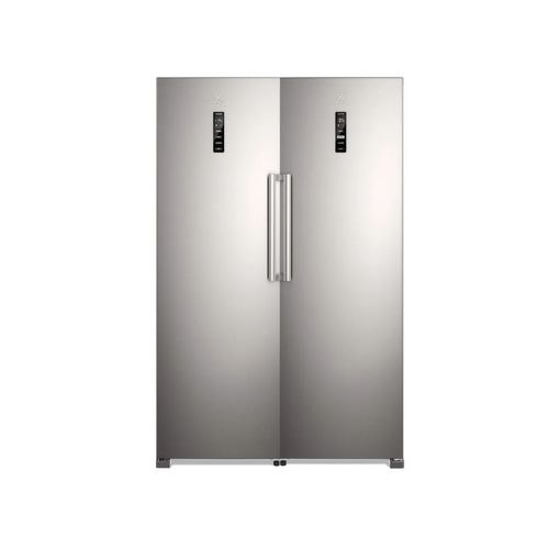 Kit Geladeira Electrolux Frost Free 354L Experience com Autosense (RTI4S) +  Freezer Electrolux 273L Experience com Inverter cor Inox Twins (FTI4S)