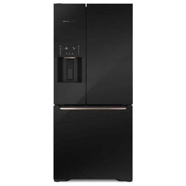 Geladeira Electrolux Frost Free Inverter 538L Efficient 3 Portas Cor Preta (DM86V) 220V