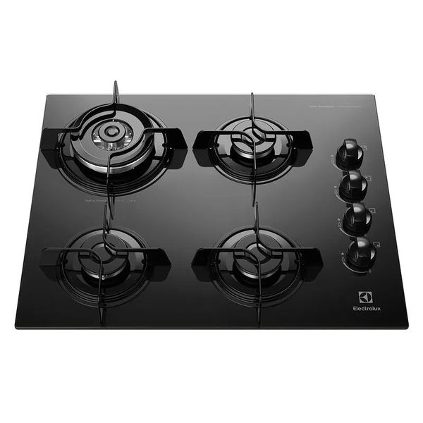 Cooktop 4 Bocas Electrolux a Gás com Tripla Chama (KE4TP) Bivolt