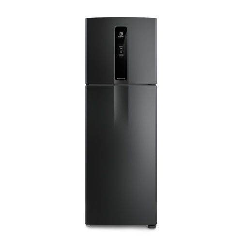 Geladeira Electrolux Frost Free Inverter 390L Efficient AutoSense Duplex Black Inox Look (IF43B)