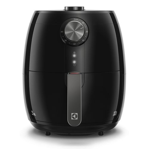 Air Fryer Electrolux 3,2L Preta Efficient com Timer 1400W por Rita Lobo (EAF15)