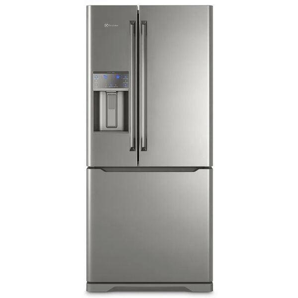 Geladeira Electrolux Frost Free Inverter 538L Efficient 3 Portas Cor Inox (DM86X) 220V