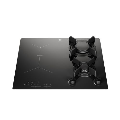 Cooktop 4 Bocas de Indução e a Gás Electrolux Híbrido 2 de Indução e 2 a Gás (IE62H) - 220V