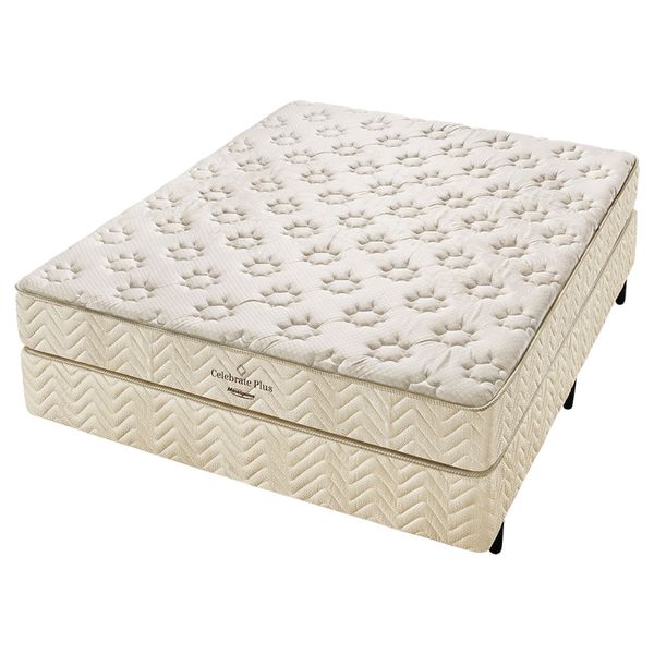 Conjunto Box Casal Espuma D33 Minaspuma Celebrate Plus One Face 138x188x65cm