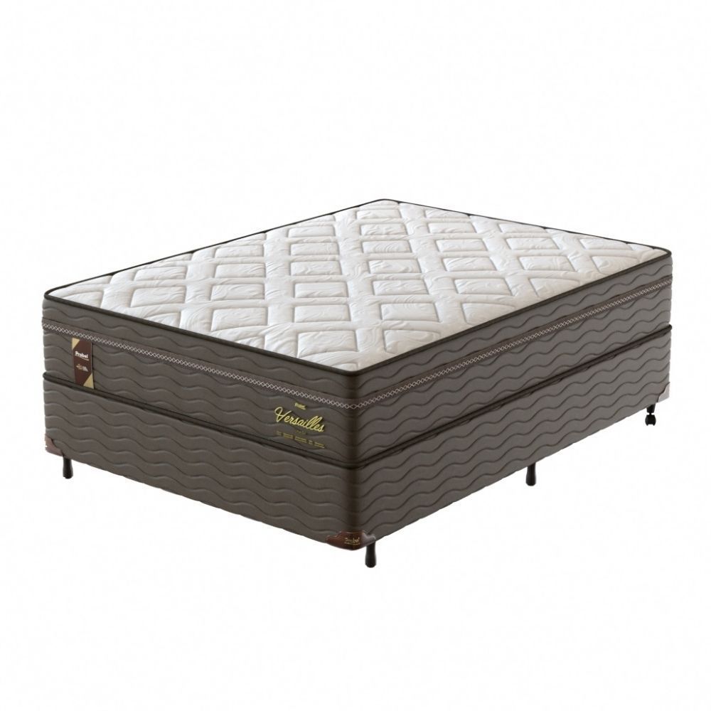 Conjunto Box Casal Mola Ensacada Probel Versailles Ultra Gel