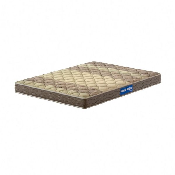 Colchão King Espuma D33 Guarda Costas Probel 14cm Bege/Marrom