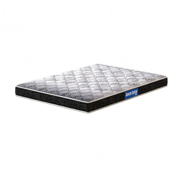 Colchão King Espuma D20 Guarda Costas Probel 12cm Branco/Preto