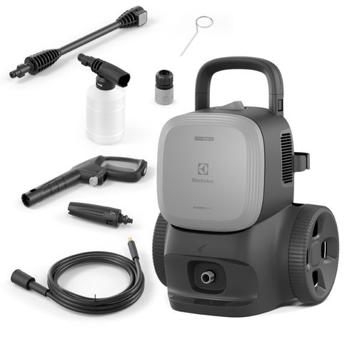 Lavadora de Alta Pressão Electrolux 1850PSI 1500W PowerWash Aplicador Detergente (EWS1850)