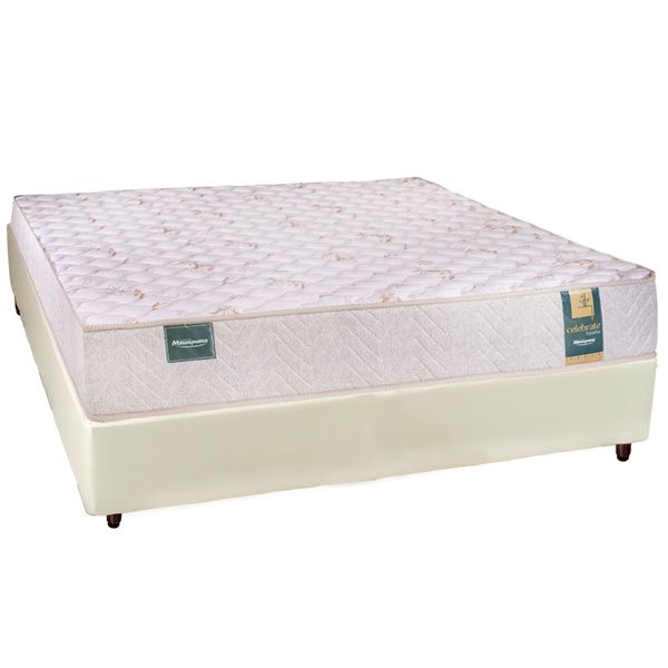 Conjunto Box Casal Espuma D45 Minaspuma Celebrate II 138x188x60cm
