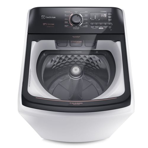 Máquina de Lavar 17kg Electrolux Perfect Care com Vapor e Jatos Poderosos (LEV17)