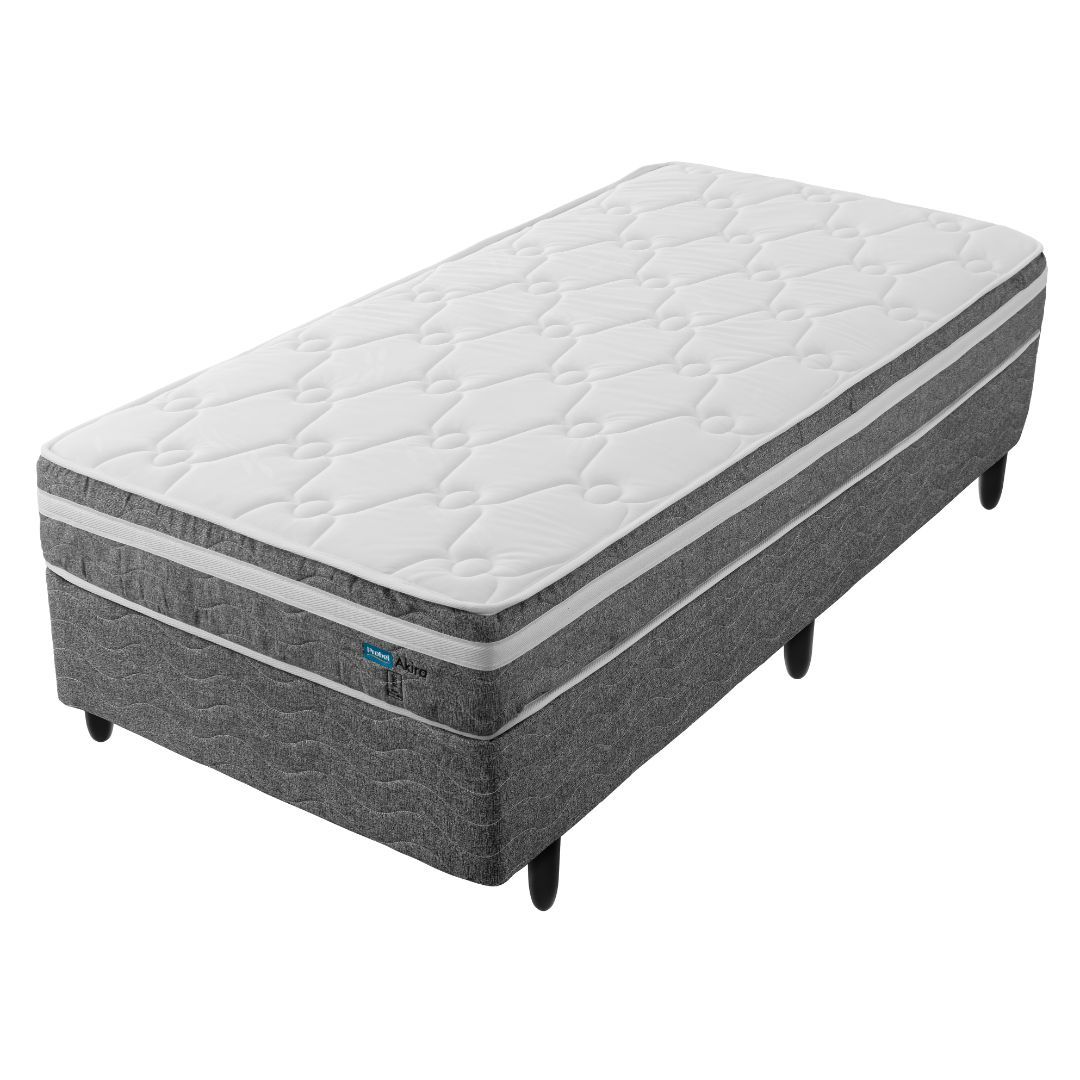Conjunto Box Solteiro Mola Ensacada Probel Akira (88x188x46cm)