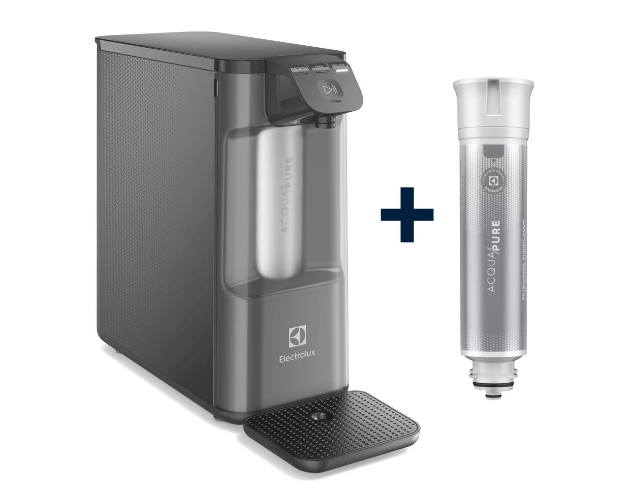 Purificador de água Pure 4x Electrolux (PE12G) + Filtro/Refil de Água Acqua Pure