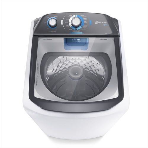 Máquina de Lavar Electrolux 13g Efficient Branca com Duplo Dispenser. Cesto Inox. Máxima Diluição (LDA13)
