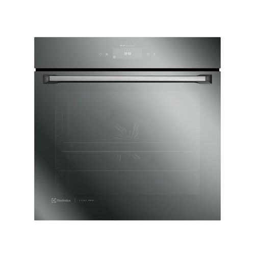 Forno de Embutir Electrolux Elétrico 80L Home Pro c/ AirFryer, Wi-Fi e VaporBake Espelhado (OE9XS) - 220V