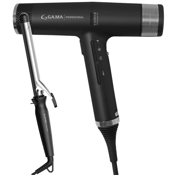 Kit Secador iQ3 Black e Modelador Salon Curl 25mm 127V