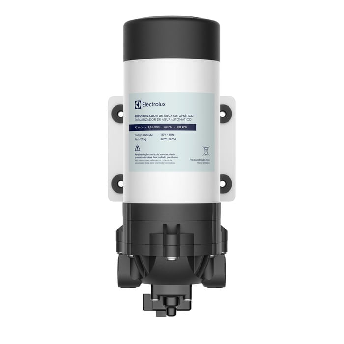 Pressurizador de Água Electrolux Automático para Geladeiras e Purificadores 127V