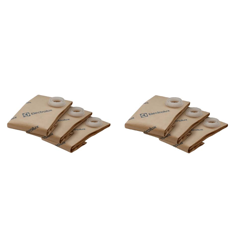 2 Kits com 3 Sacos de aspirador de pó Modelos A20 e Gt3000 (CSE20) Electrolux