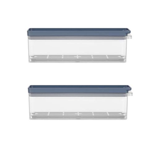 Kit 2 Organizadores de Geladeira Electrolux Experience com Escorredor 2,3L