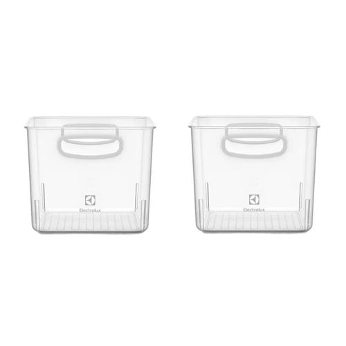 Kit 2 Caixas Organizadoras Electrolux Experience Modular 4,6L