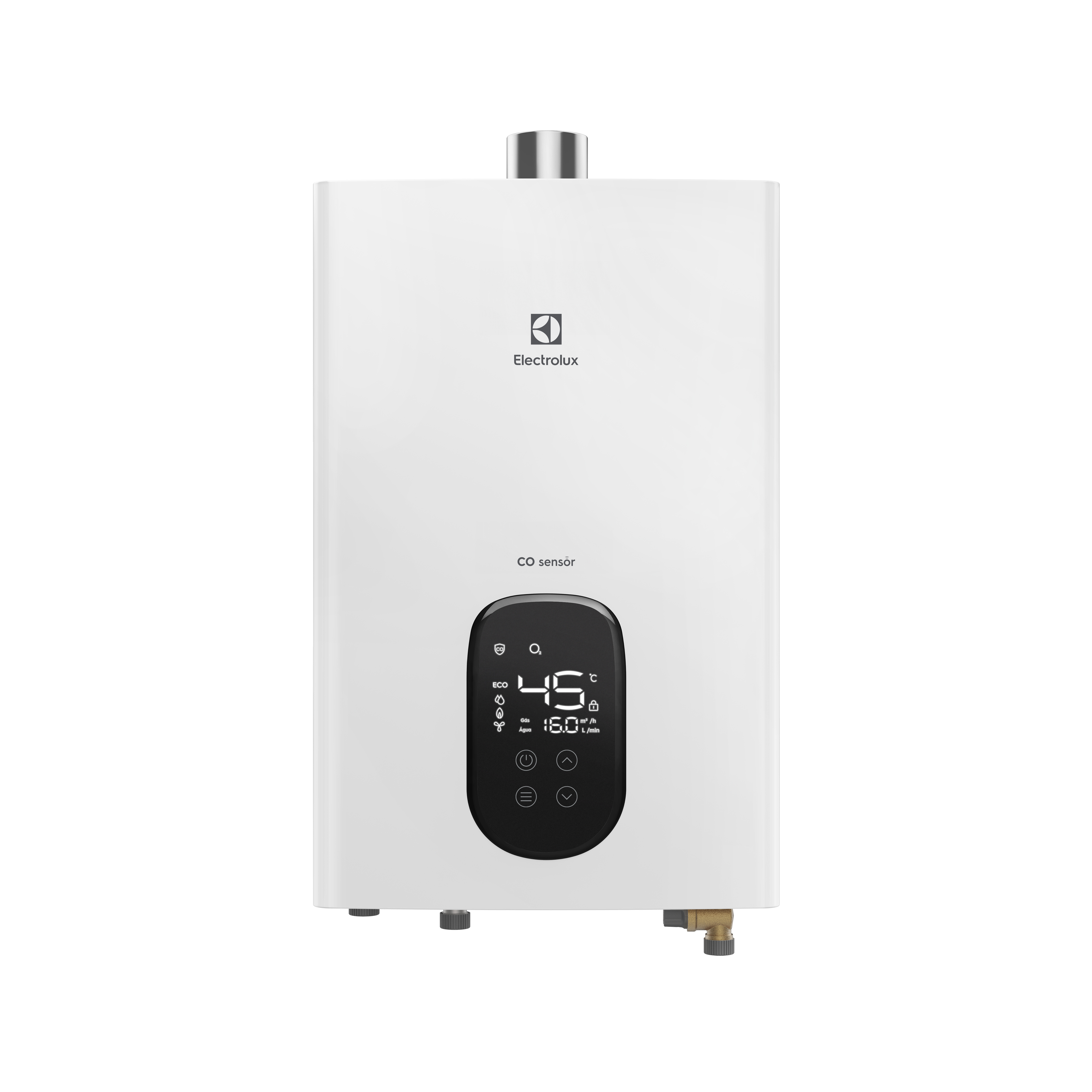 Aquecedor de Água a Gás Electrolux Exaustão Forçada 16L GLP Digital Experience com CO Sensor (H16BG)