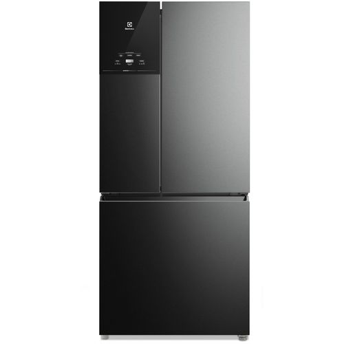 Geladeira Electrolux Frost Free Inverter 590L AutoSense 3 Portas Cor Black Inox Look (IM8B)