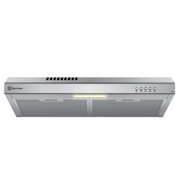 Depurador de Ar Electrolux 60 cm Inox Alto Poder de Sucção, Luz LED e Filtragem Dupla (DE6SS) 220V